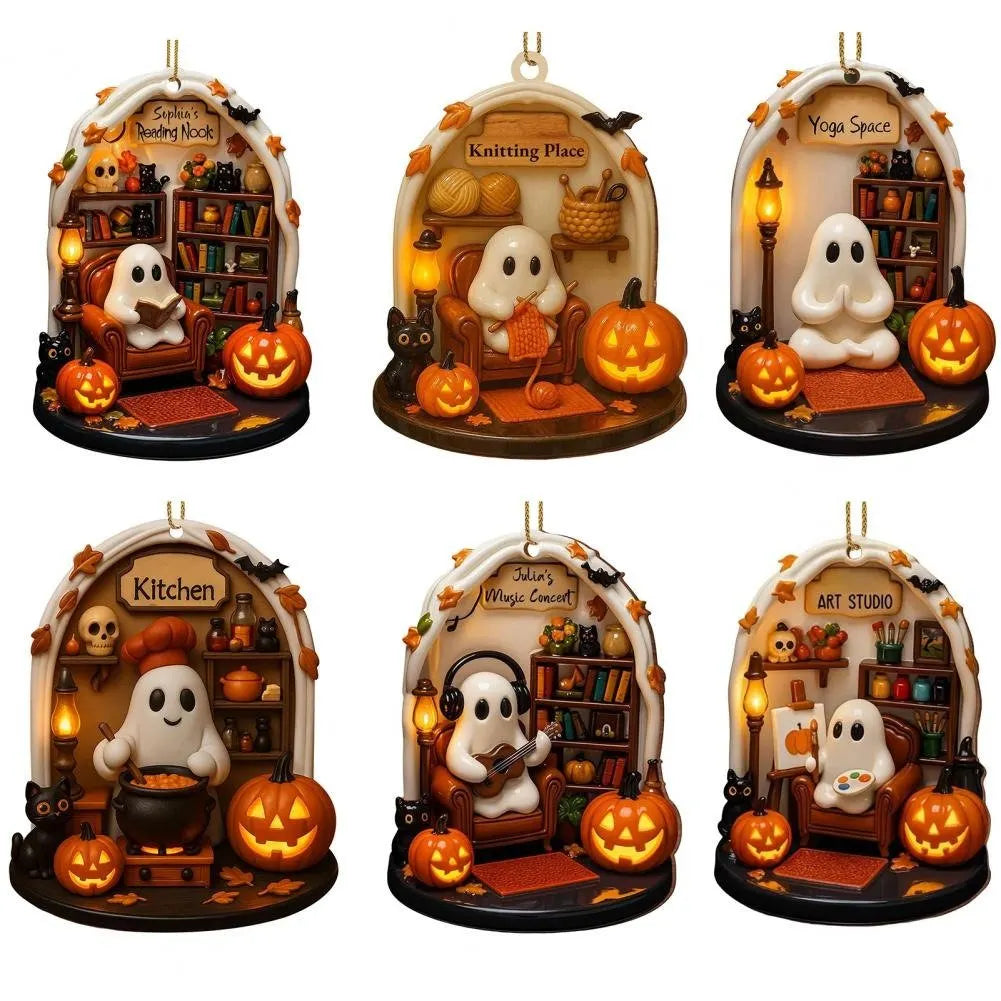 🎃Cute Halloween little ghost hanging ornament👻