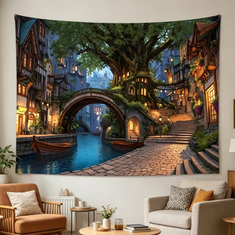 π²πΈ Turn your backyard into an enchanted forest β one banner, endless beauty! β¨