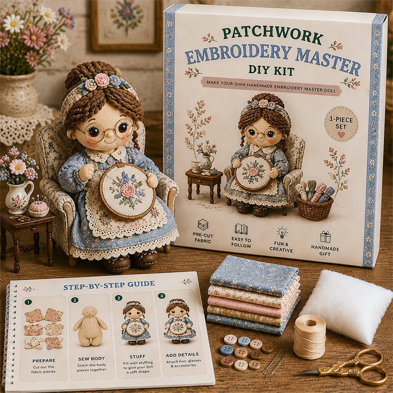 πΈ Patchwork DIY Doll Kits β Handmade Fun & Creativity