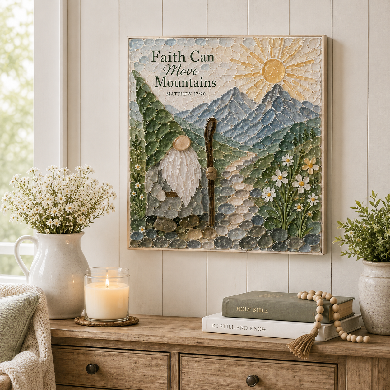Faithful Gnomes Sea Glass Art Kit