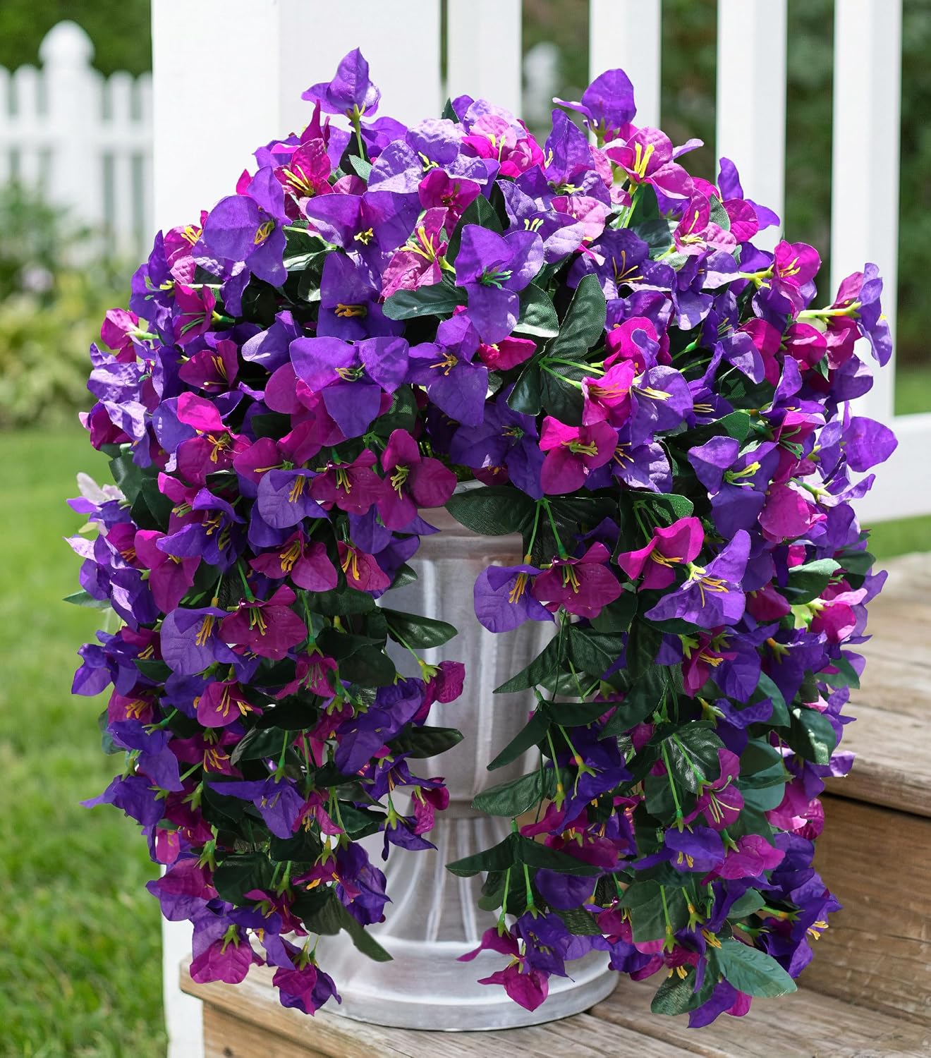 Artificial Hanging Flowers Plants for Outdoors Decor