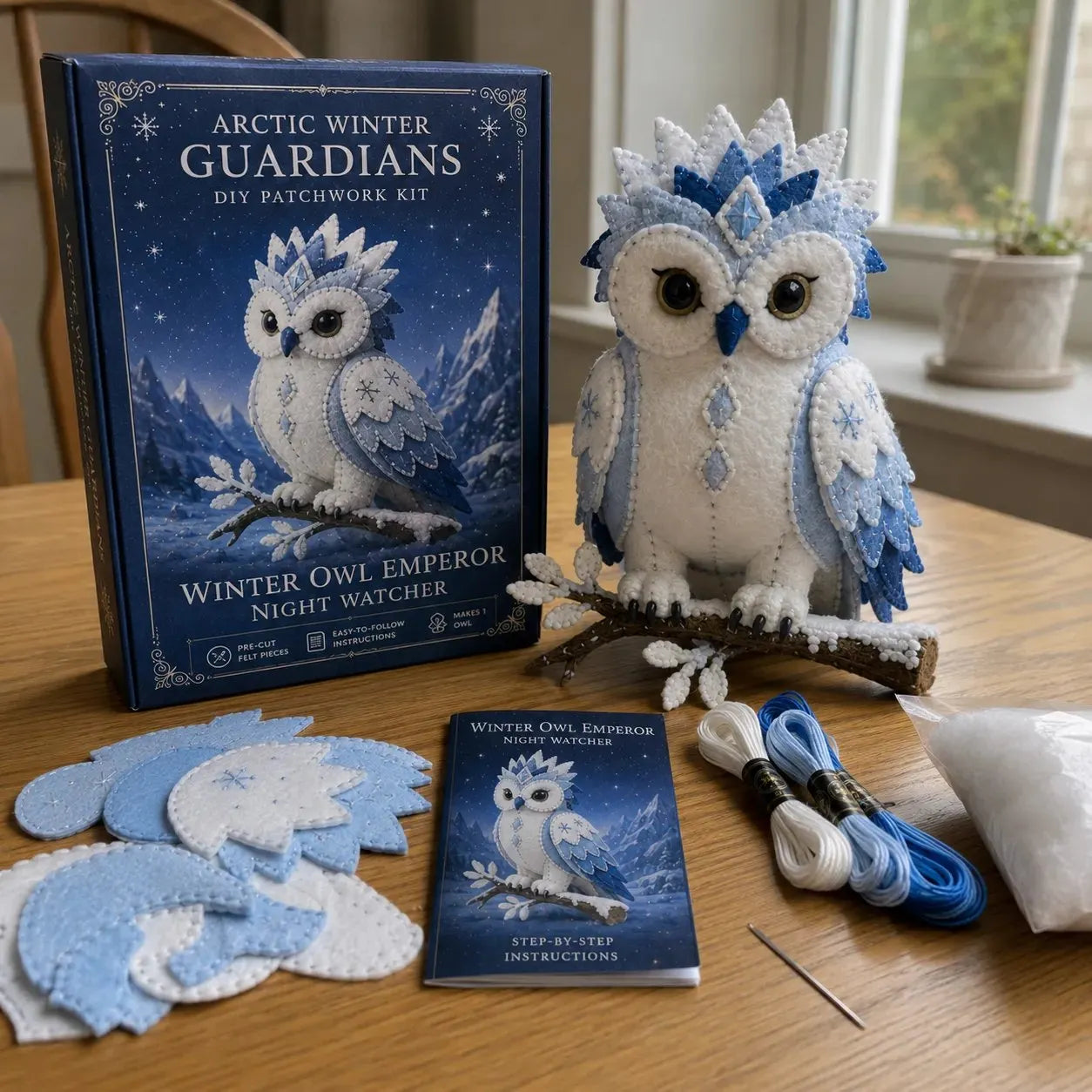 🔥LAST DAY 50% OFF - ❄️Arctic Winter Guardians DIY Patchwork Kit✨