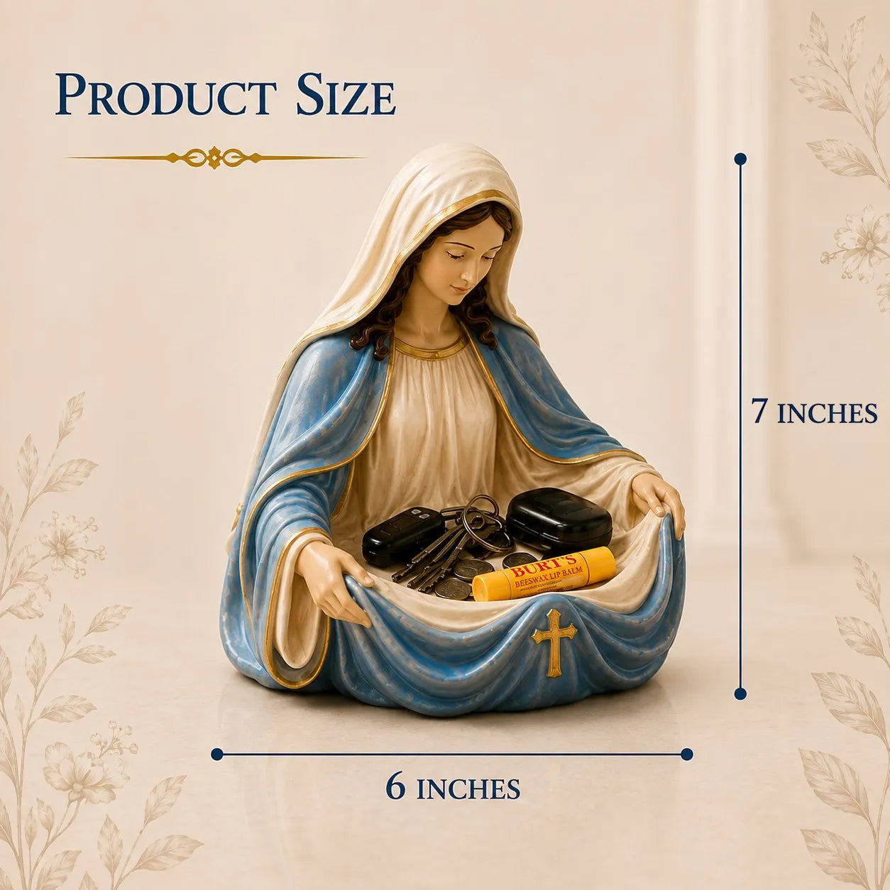 🔥Last Day 50% OFF - Handmade Virgin Mary Catch-All Bowl
