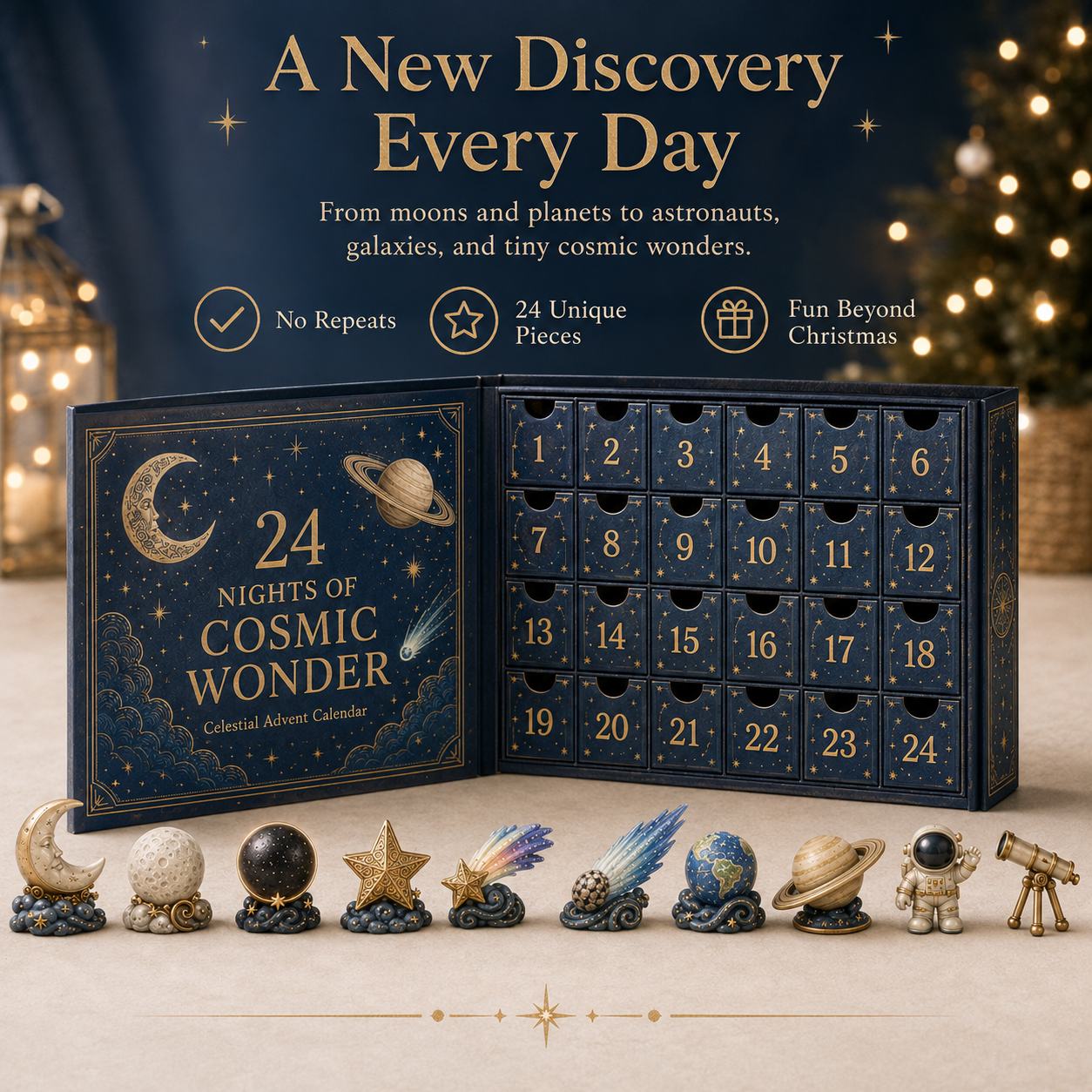 2027 Fellime® 24 Nights of Cosmic Wonder Celestial Advent Calendar