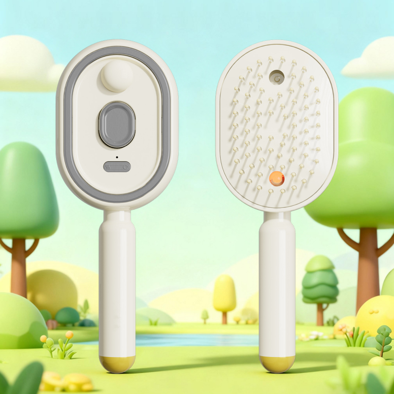 💆♀️Electric hairbrush with spray and massage🔥