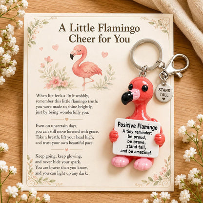 💖 Positive Reminder Keychains – Small Words, Big Comfort