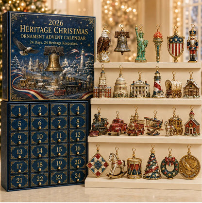 2027 Fellime®Nativity Story Advent Calendar – 24-Day Christmas Countdown Ornament Set