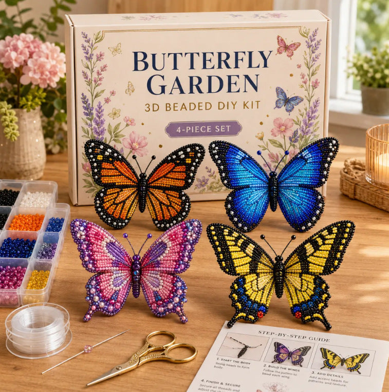 🔥Last Day 50% OFF🧵✨ Tiny 3D Beaded Animal DIY Kit