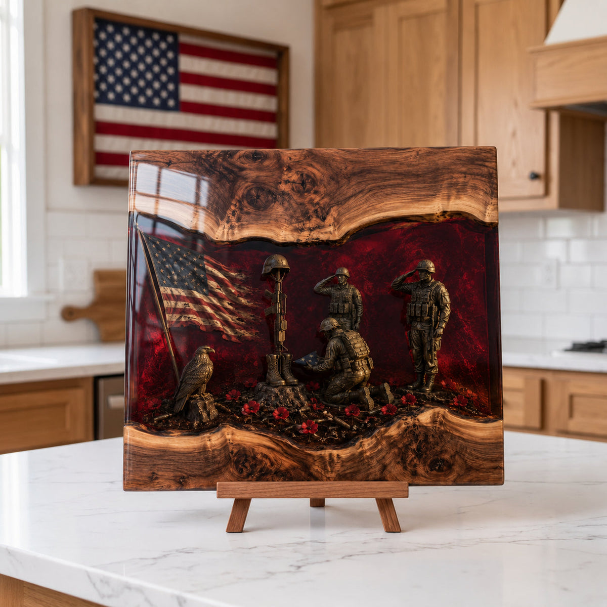 Veteran tribute board design