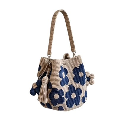 🌸🌻Crochet Bucket Bag for Women——One tote. Endless summer vibes.🌼