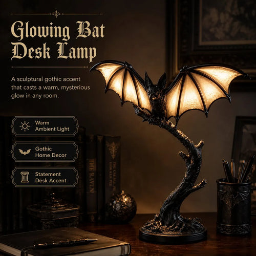 Glowing Bat Desk Lamp