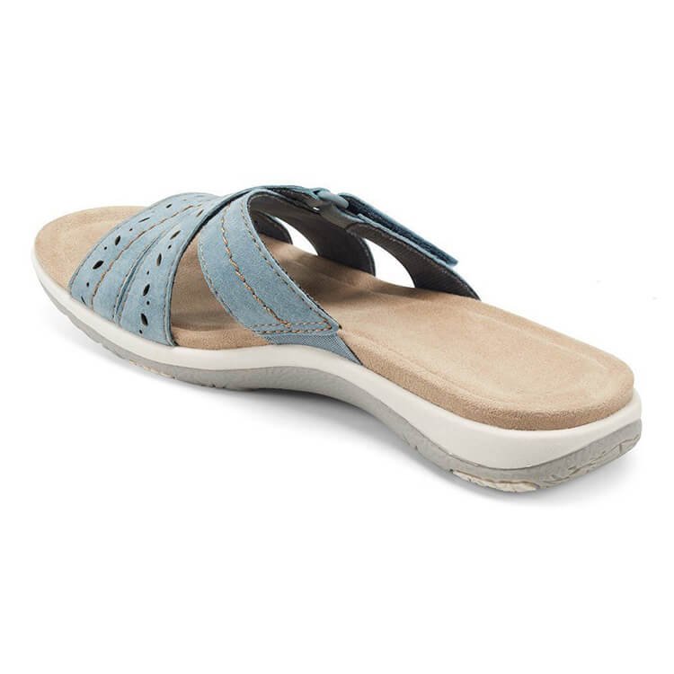 New Comfortable Leather Belt Slippers