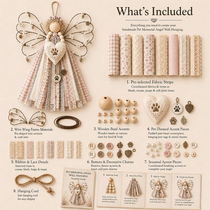 🪽Angel Fabric Hanging DIY Kit🪽