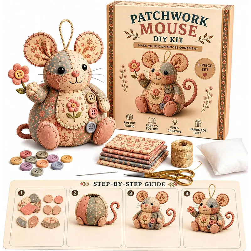 🔥DIY Patchwork Animal Kit – Create Your Own Adorable Animals