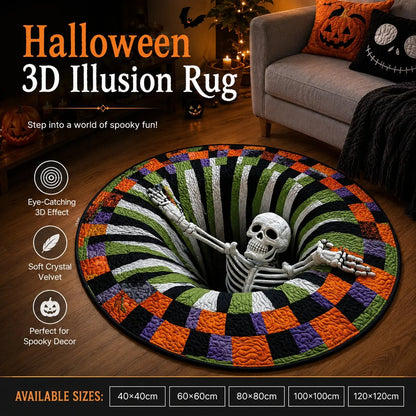 💀 Step Into the Scare — Turn Your Floor into a 3D Halloween Trap! 🎃