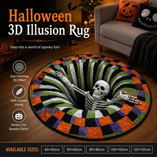 💀 Step Into the Scare — Turn Your Floor into a 3D Halloween Trap! 🎃