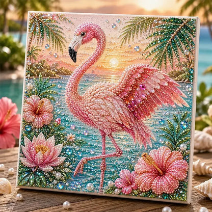 🐾🌿 Premium 3D Pearl Animal Wall Art Kit | Luxury Flocked Canvas with Scratch-Resistant Non-Fading Pearl Beads DIY Nature-Inspired Decor ✨