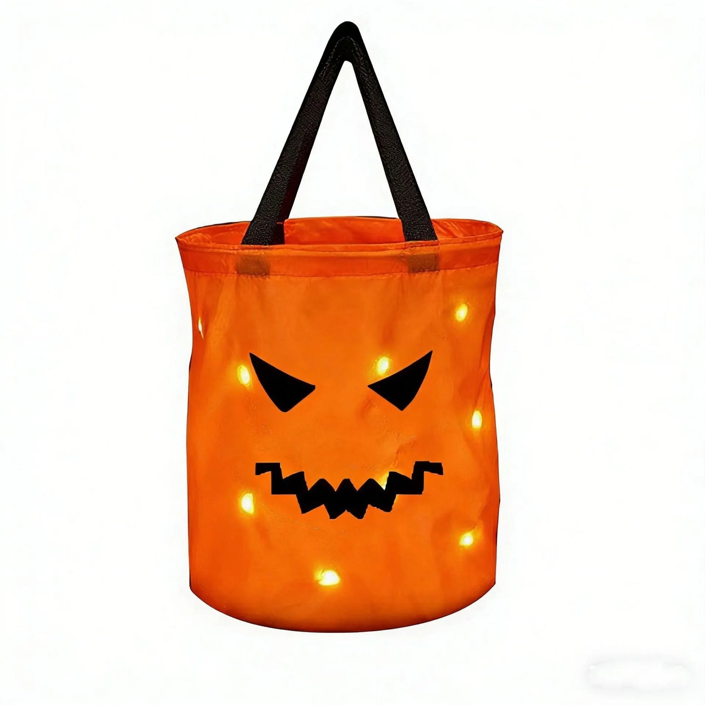 🎃 2026 Sale — Over 19,000 Sold!✨ Halloween Glowing Pumpkin Bag – LED Lights & Spacious Interior 🍬