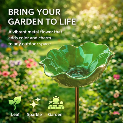 💖🎁2026 Mother's Day Gifts 50% Off--🎁Handmade Metal Flower Garden Stake🐦