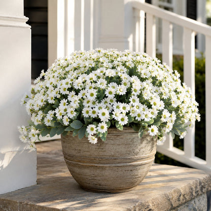 Outdoor Faux Mum Flower Bundles