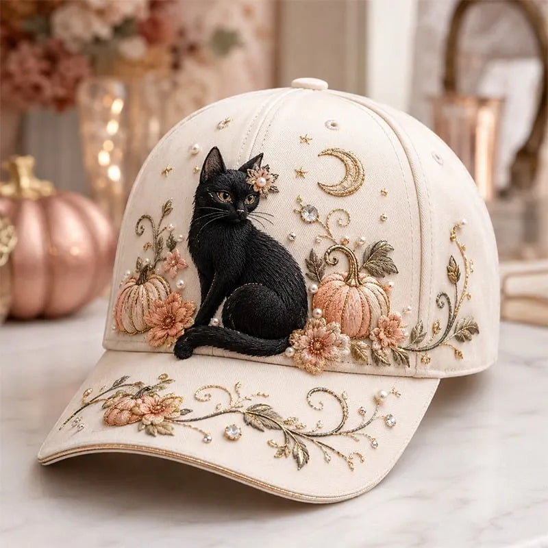 🔥Last Day 49% OFF – 🧙‍♀️✨3D Halloween Embroidery Cap