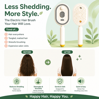 Moisture Spray Hair Massage Comb