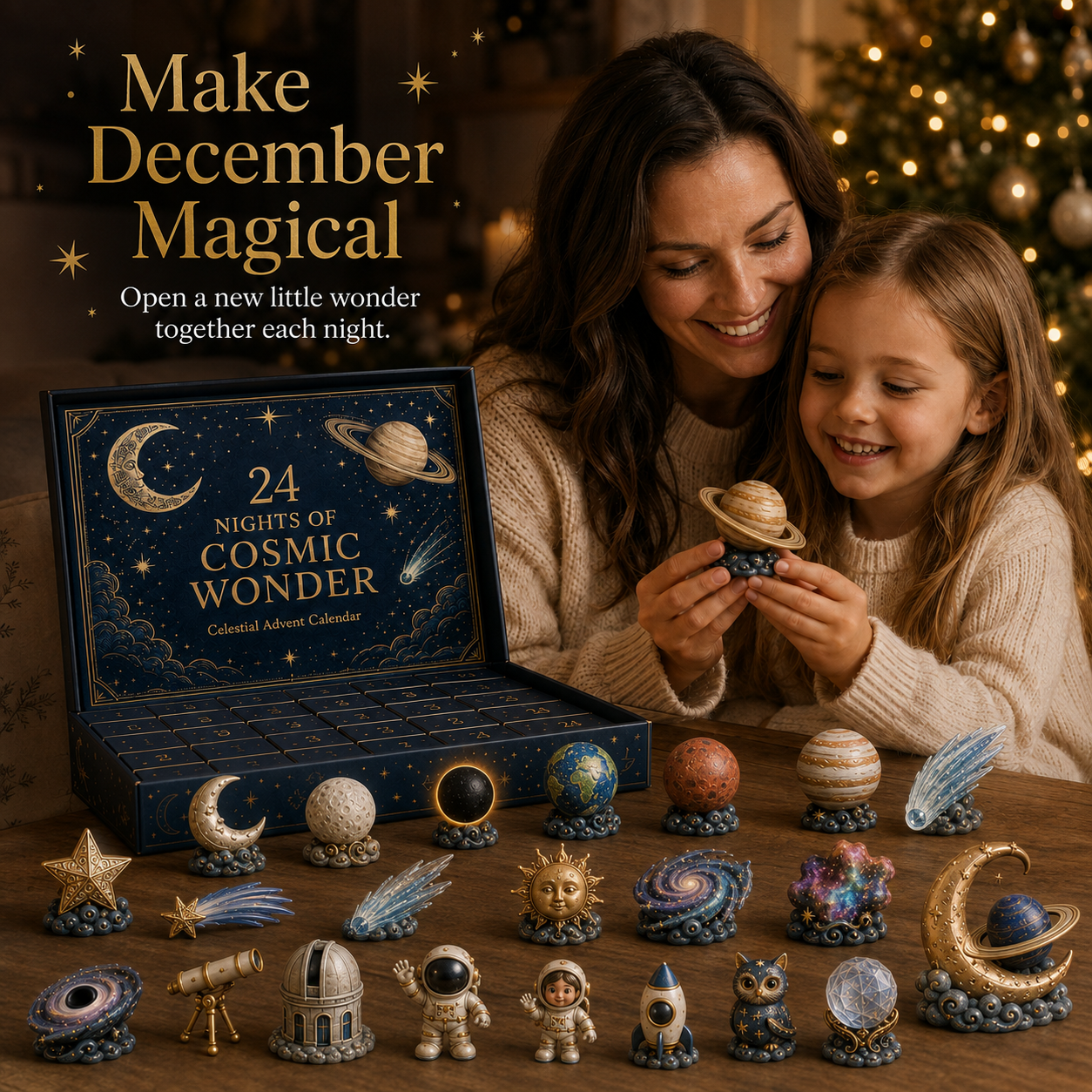 2027 Fellime® 24 Nights of Cosmic Wonder Celestial Advent Calendar