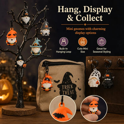 🎁24 unique mini gnomes to collect🎃24 Days of Halloween Gnome Surprise Figures Advent Calendar Box