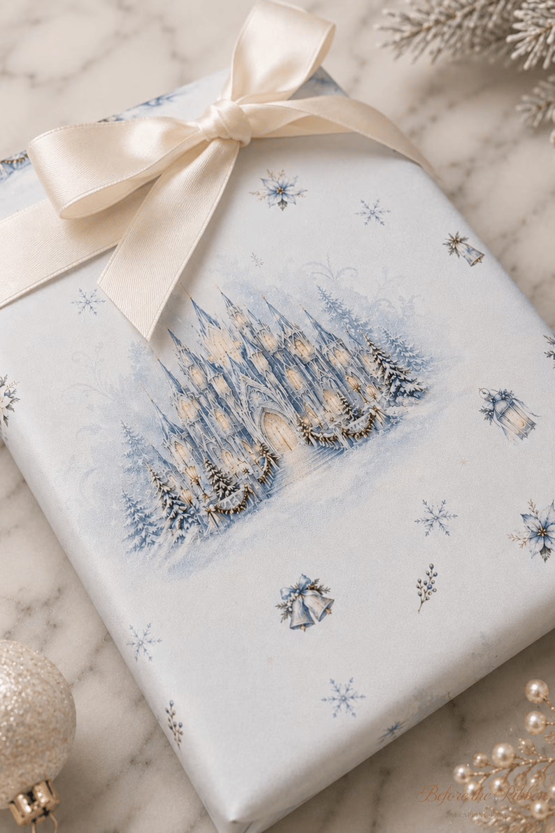 🎀Storybook Watercolor Gift Wrap