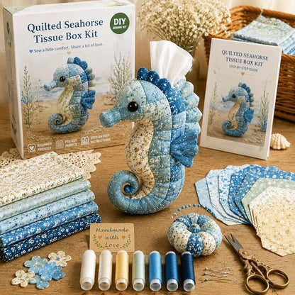 🌟 Crafty Critters DIY Tissue Box Kit – Fun Animal & Ocean Friends!