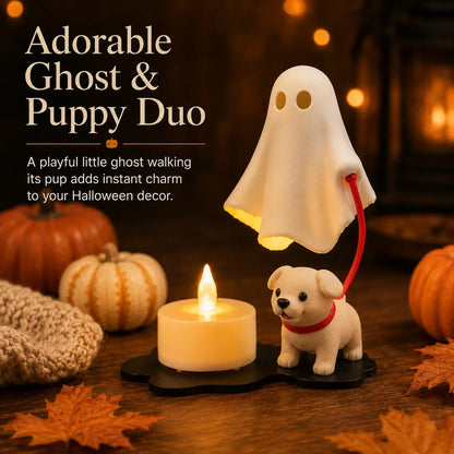 Halloween Puppy Ghost Ornament