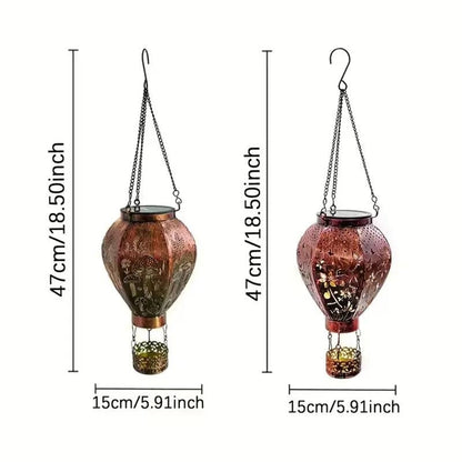 Solar-Powered Hot Air Balloon Lantern