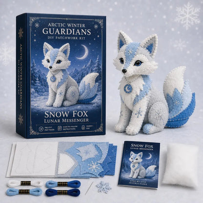 🔥LAST DAY 50% OFF - ❄️Arctic Winter Guardians DIY Patchwork Kit✨