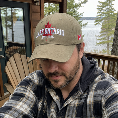 ❤️Lake Ontario Forever – 2027 fellime®Heritage Embroidered Cap🍁