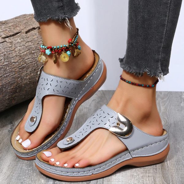 WOMEN  SOFT FOOTBED ORTHOPEDIC ARCH-SUPPORT SANDALS