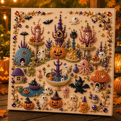🔥Last Day 49% OFF - 🎃Halloween Theme Pearl Art DIY Kit 👻 Buy 2 Get Free Shipping📦