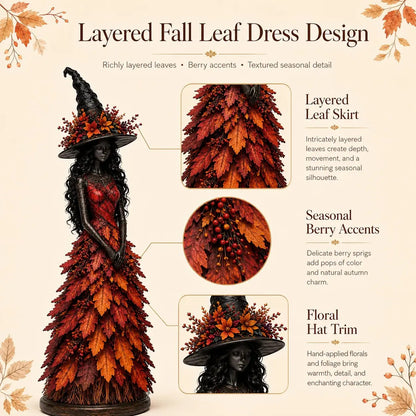 🧙‍♀️Enchanted Autumn Witch Figurine