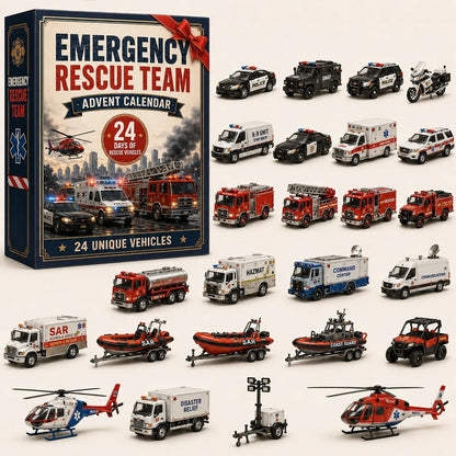 🚒Build the Fleet Collection 24-Day Vehicle Advent Calendar Series | ✨A New Adventure Every Morning