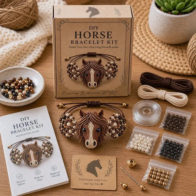 🔥49% Off Last Day - 🐙DIY Beaded Bracelet Making Kit