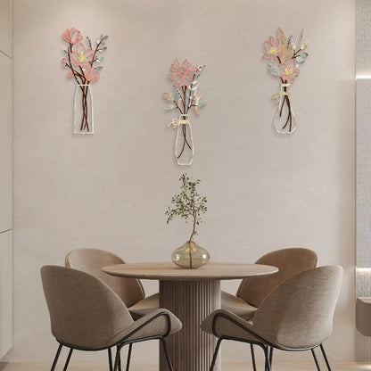🌸Rustic Flower Wall Art – Charming Botanical Decor for Home & Porch