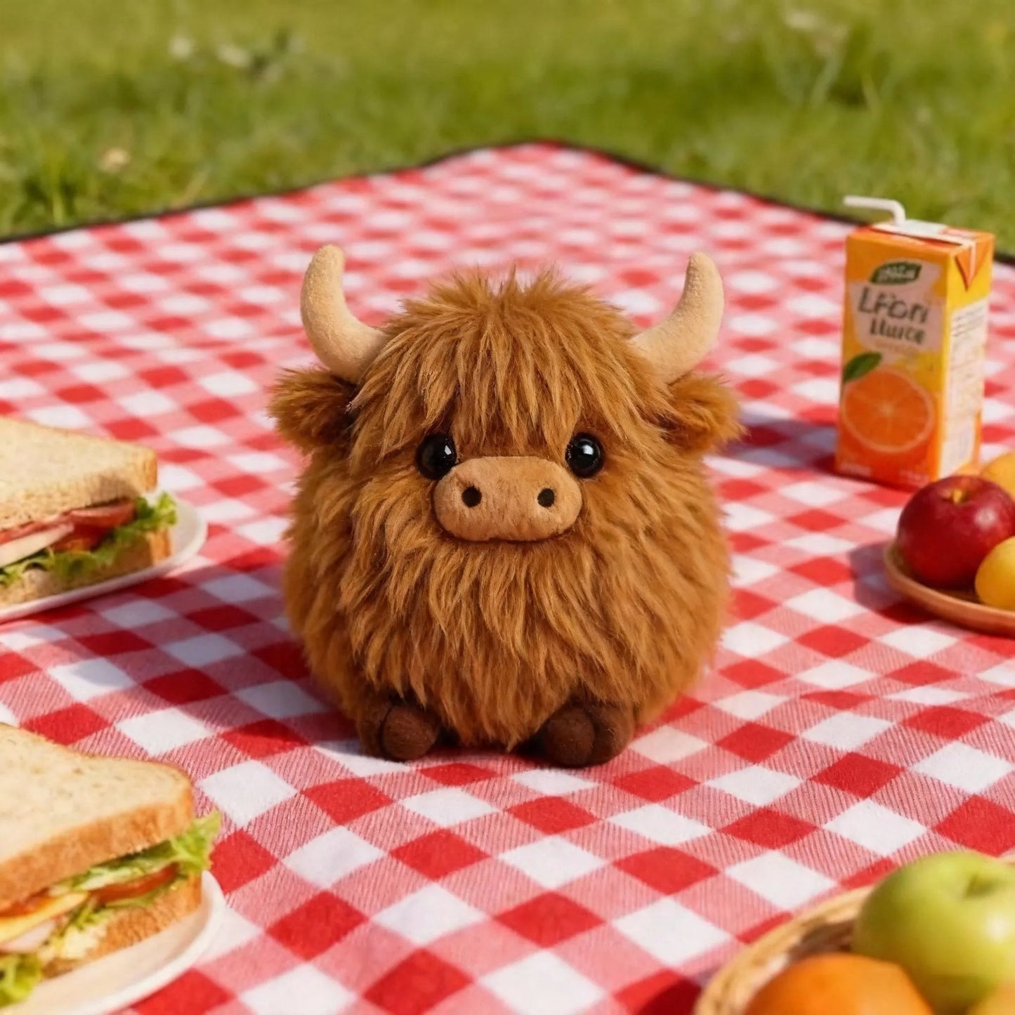 🔥🐂Emotional Support Highland Cow Plush