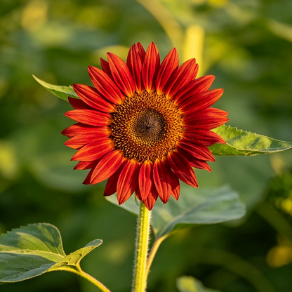 🌻🎈Velvet Queen Sunflower Seeds - Big Red Blooms