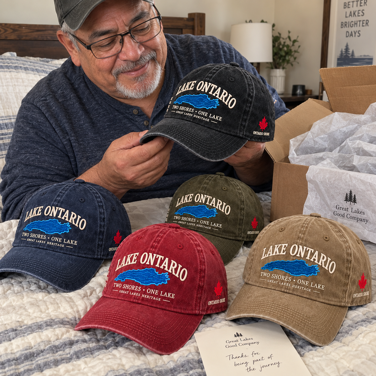 Lake Ontario Heritage Cap – Two Shores, One Lake