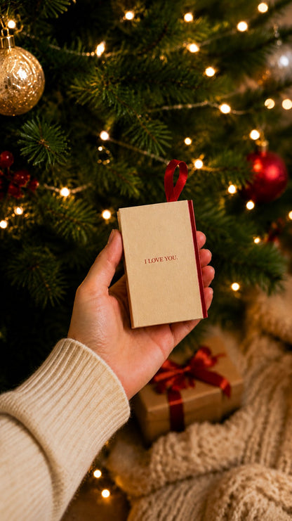 🎄❤️ Our Little Book of Love – A Heartfelt Christmas Keepsake for the Tree 📖