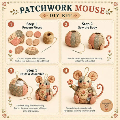 🔥DIY Patchwork Animal Kit – Create Your Own Adorable Animals