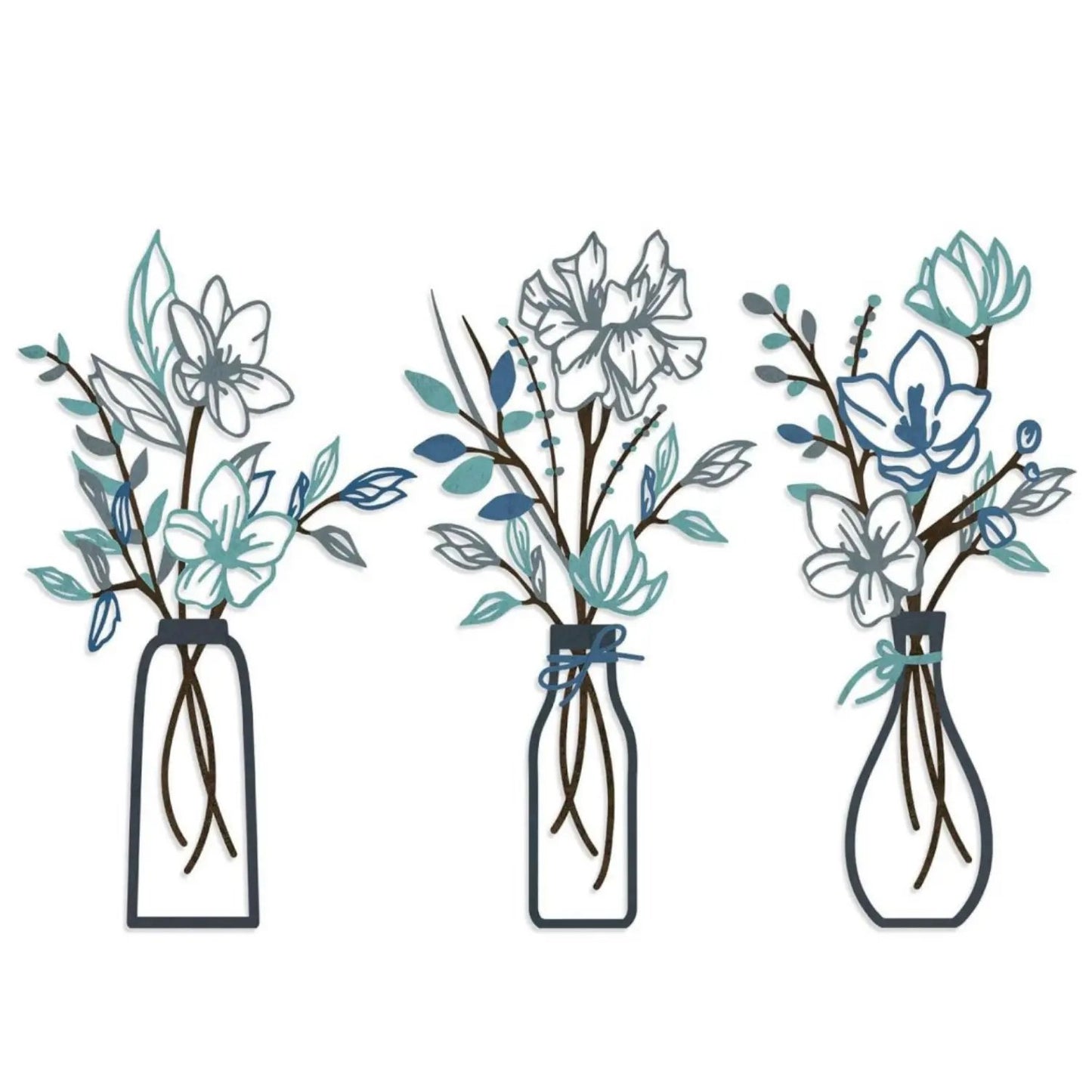 🌸Rustic Flower Wall Art – Charming Botanical Decor for Home & Porch