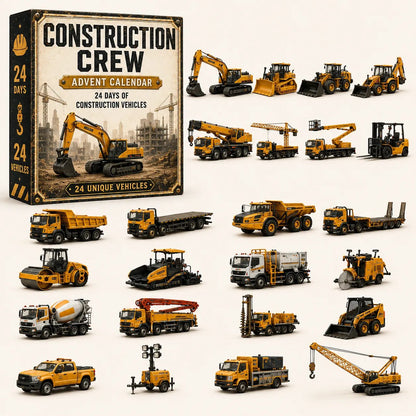 🚒Build the Fleet Collection 24-Day Vehicle Advent Calendar Series | ✨A New Adventure Every Morning