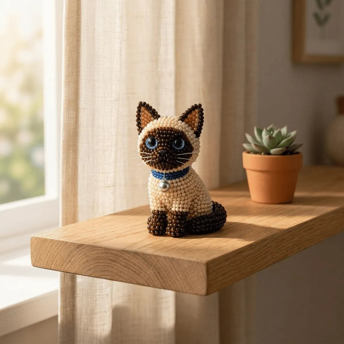 🐱 Create 4 Adorable Beaded Cats Yourself