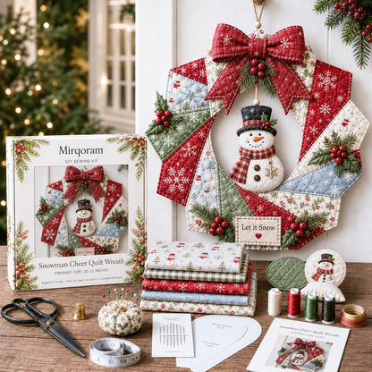 Christmas Fabric Wreath DIY Kit – A Keepsake You’ll Hang with Pride Year After Year💫
