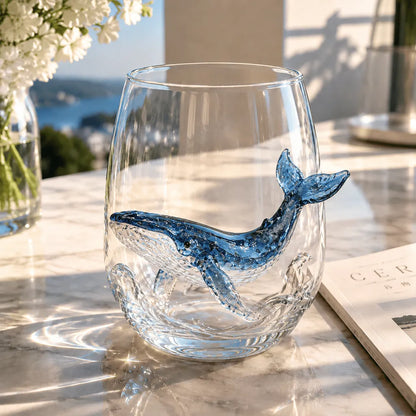 🏆Limited Time Sale 49% OFF🌊🐙Artisanal Blue Ringed Octopus Glassware